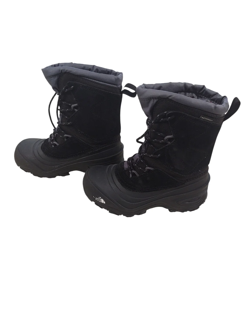 Preloved The North Face Black Winter Waterproof Boots Size 1